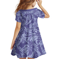 Tahiti Vareau Tiare Floral Family Matching Off Shoulder Short Dress and Hawaiian Shirt Monstera Palm Tropical Leaves - Polynesian Pride