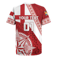 Custom Tonga Rugby Mate Maa Rugby Jersey Ngatu Pattern