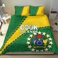 Cook Islands Rugby Kukis Bedding Set Circle Stars