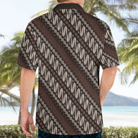 Yogyakarta Parang Batik Motifs Hawaiian Shirt Indonesian Traditional Pattern LT01 - Polynesian Pride