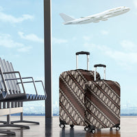 Yogyakarta Parang Batik Motifs Luggage Cover Indonesian Traditional Pattern