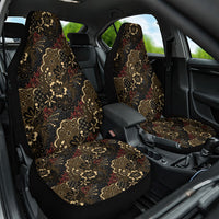 Batik Sekar Jagad Car Seat Cover Indonesian Traditional Pattern