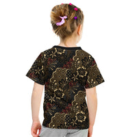 Batik Sekar Jagad Kid T Shirt Indonesian Traditional Pattern