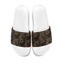 Batik Sekar Jagad Slide Sandals Indonesian Traditional Pattern