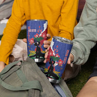 Personalised Haiti Le Marron Inconnu Tumbler Cup Dashiki Mix Polynesian Pattern