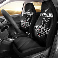 New Zealand Cricket Car Seat Cover Aotearoa Black Cap Come On LT01 - Polynesian Pride