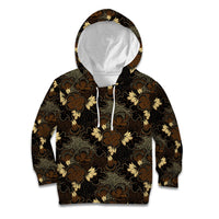 Javanese Batik Semen Kid Hoodie Indonesian Traditional Pattern