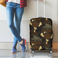 Javanese Batik Semen Luggage Cover Indonesian Traditional Pattern