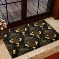 Javanese Batik Semen Rubber Doormat Indonesian Traditional Pattern