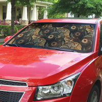 Batik Pedalaman Semen Lereng Style Auto Sun Shade Indonesian Traditional Pattern
