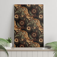 Batik Pedalaman Semen Lereng Style Canvas Wall Art Indonesian Traditional Pattern