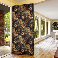 Batik Pedalaman Semen Lereng Style Door Cover Indonesian Traditional Pattern LT01 - Polynesian Pride