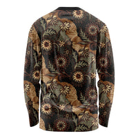 Batik Pedalaman Semen Lereng Style Long Sleeve Shirt Indonesian Traditional Pattern