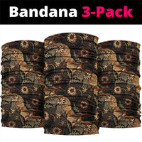 Batik Pedalaman Semen Lereng Style Neck Gaiter Indonesian Traditional Pattern