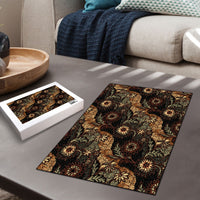 Batik Pedalaman Semen Lereng Style Puzzle Indonesian Traditional Pattern