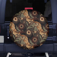 Batik Pedalaman Semen Lereng Style Spare Tire Cover Indonesian Traditional Pattern