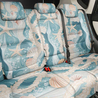 Hawaii Lei Seashells Starfish Back Car Seat Cover Fresh Summer Vibe - Polynesian Pride