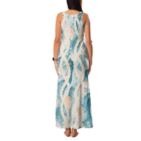 Hawaii Lei Seashells Starfish Family Matching Tank Maxi Dress and Hawaiian Shirt Fresh Summer Vibe - Polynesian Pride