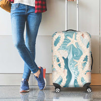 Hawaii Lei Seashells Starfish Luggage Cover Fresh Summer Vibe - Polynesian Pride