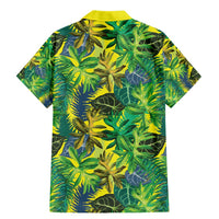 Hawaii Summer Tropical Leaves Family Matching Mermaid Dress and Hawaiian Shirt - Polynesian Pride