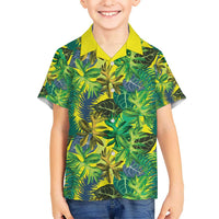 Hawaii Summer Tropical Leaves Hawaiian Shirt - Polynesian Pride