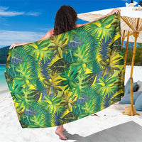 Hawaii Summer Tropical Leaves Sarong - Polynesian Pride