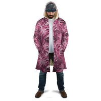 Hawaii Pink Tropical Leaves Cloak - Polynesian Pride