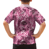 Hawaii Pink Tropical Leaves Hawaiian Shirt - Polynesian Pride