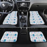 Hawaii Coastal Summer Postcard Car Mats