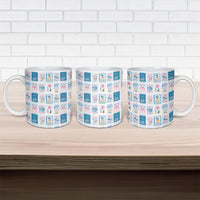 Hawaii Coastal Summer Postcard Ceramic Mug