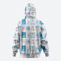 Hawaii Coastal Summer Postcard Hoodie