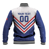 Custom Toa Samoa Rugby Baseball Jacket 1992-1993 Special Edition - Polynesian Pride