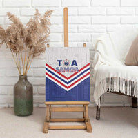 Toa Samoa Rugby Canvas Wall Art 1992-1993 Special Edition - Polynesian Pride