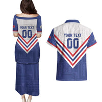 Custom Toa Samoa Rugby Couples Matching Puletasi and Hawaiian Shirt 1992-1993 Special Edition - Polynesian Pride