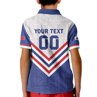 Custom Toa Samoa Rugby Kid Polo Shirt 1992-1993 Special Edition - Polynesian Pride
