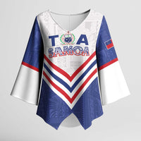 Custom Toa Samoa Rugby Kimono Sleeve Blouse 1992-1993 Special Edition - Polynesian Pride