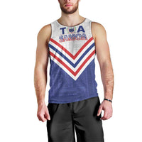 Custom Toa Samoa Rugby Men Tank Top 1992-1993 Special Edition - Polynesian Pride