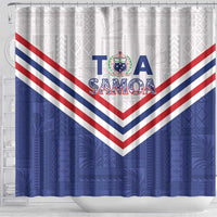 Toa Samoa Rugby Shower Curtain 1992-1993 Special Edition - Polynesian Pride