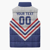 Custom Toa Samoa Rugby Sleeveless Puffer Jacket 1992-1993 Special Edition - Polynesian Pride