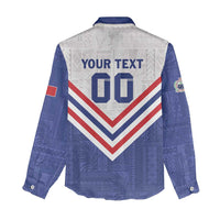 Custom Toa Samoa Rugby Women Casual Shirt 1992-1993 Special Edition - Polynesian Pride