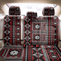 Fiji Masi Tapa Pattern Red Back Car Seat Cover - Polynesian Pride