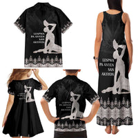 Haiti Neg Marron Silver Family Matching Tank Maxi Dress and Hawaiian Shirt Hope is Nothing Without Action