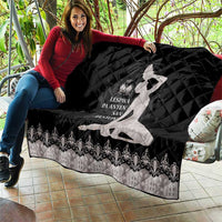 Haiti Neg Marron Silver Quilt Hope is Nothing Without Action