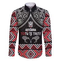 Aotearoa Toitu Te Tiriti Waitangi Family Matching Short Sleeve Bodycon Dress and Hawaiian Shirt Proud To Be Maori