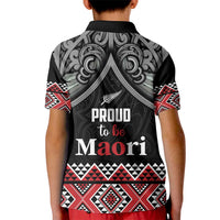 Aotearoa Toitu Te Tiriti Waitangi Kid Polo Shirt Proud To Be Maori