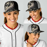 Beige Polynesian Starfish Unique Pattern Baseball Net Cap