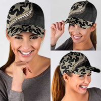 Beige Polynesian Starfish Unique Pattern Classic Cap LT01 - Polynesian Pride