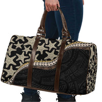 Beige Polynesian Starfish Unique Pattern Travel Bag
