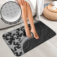 Monotone Polynesian Starfish Unique Pattern Bathroom Set