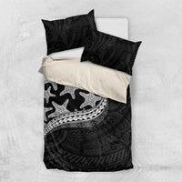 Monotone Polynesian Starfish Unique Pattern Bedding Set